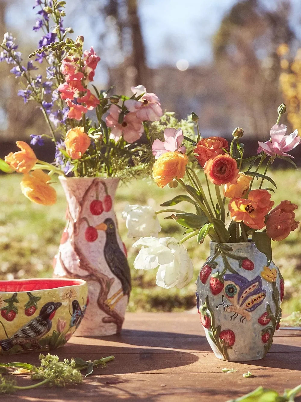 Anthropologie Nathalie Lete Nature Nurture Vase🔥NEW!
